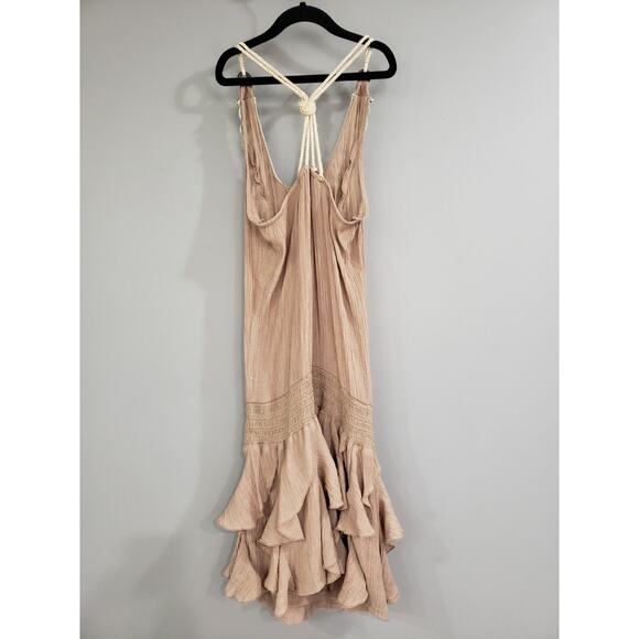 Windsor Dress Women M Vintage y2k Midi Whimsy Fairycore Boho Festival Hippie - Picture 7 of 8